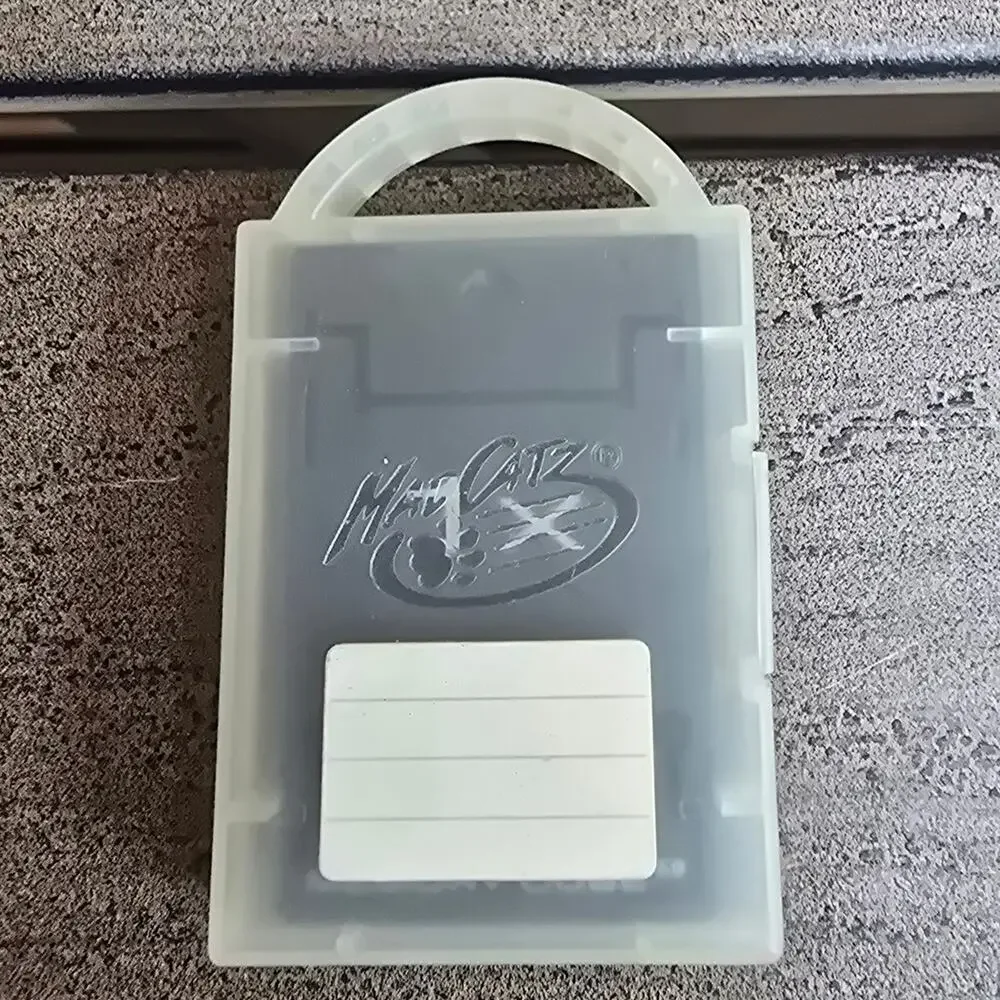 Mad Catz Memory Cube 59 Nintendo Gamecube Memory Card 1x Storage With Case